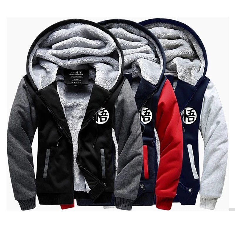 DBZ Fleece Hooded Men's Activewear Jacket - THE CLASSICS #carrollclassics