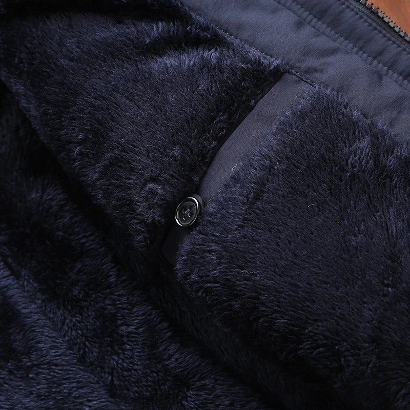 ROUGH STOCK Men's Winter Fleece Lining Outdoor Parka Coat - THE CLASSICS #carrollclassics