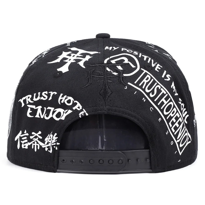 More Respect Less Attack Motivational Snapback Hat