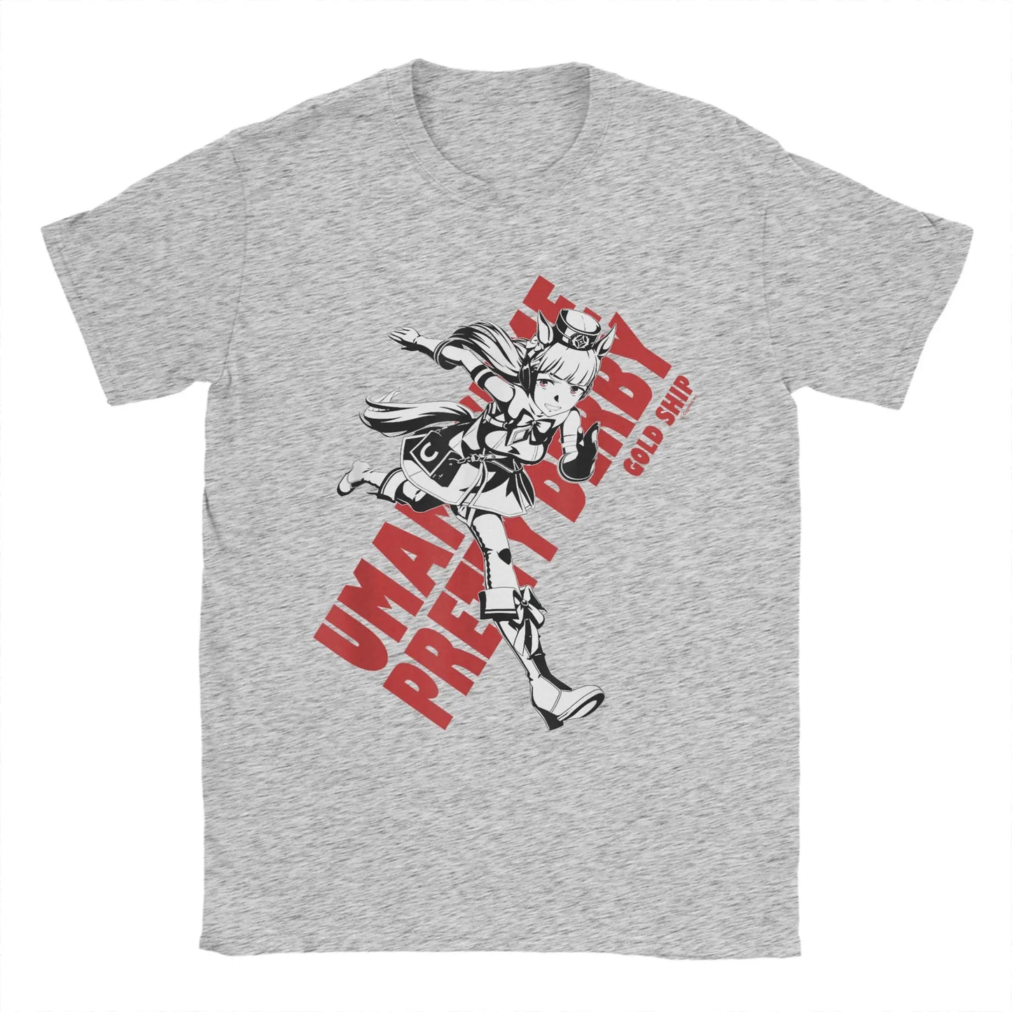 Umamusume Pretty Derby Gold Short Sleeve  T Shirt
