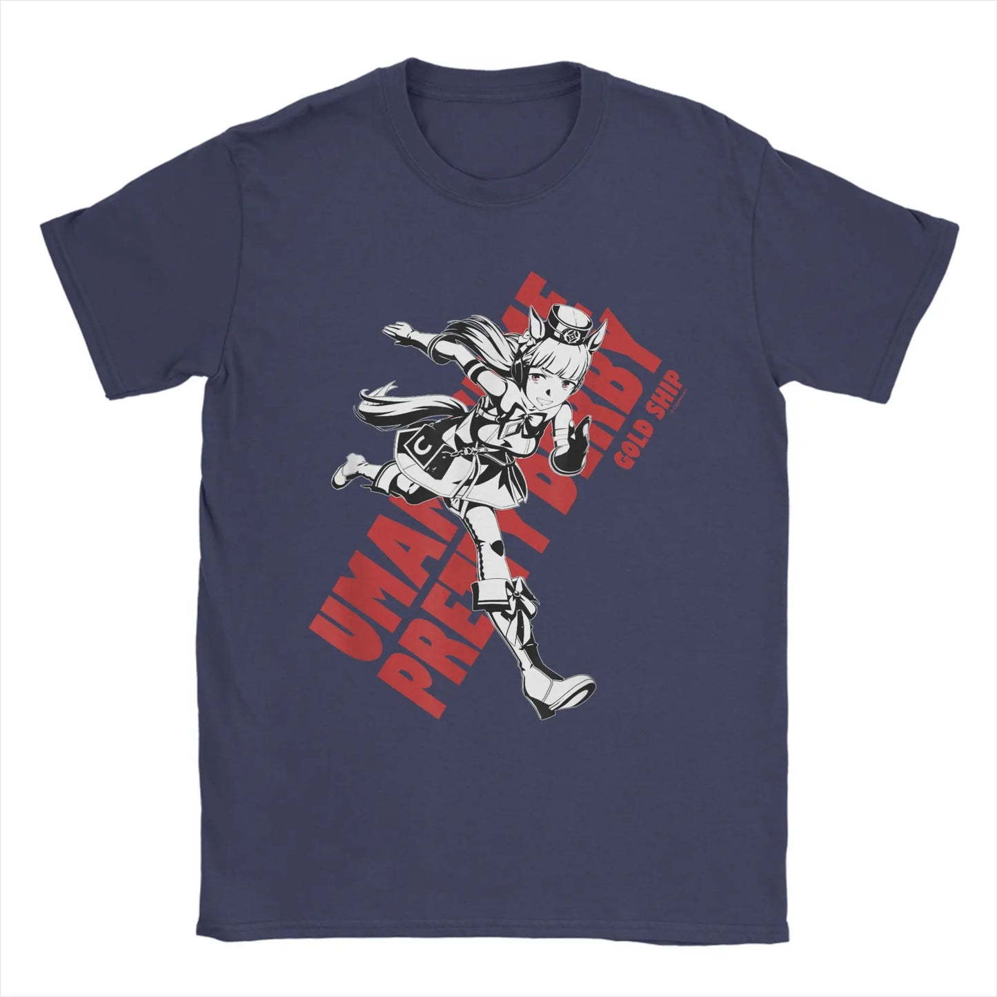 Umamusume Pretty Derby Gold Short Sleeve  T Shirt