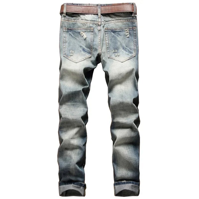 Stylish Cool Streetwear: Rogue 57 Ripped Rank Jeans - THE CLASSICS #carrollclassics