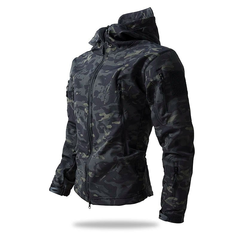 Tactical Men Waterproof Fleece Hooded Camouflage Coat - THE CLASSICS #carrollclassics