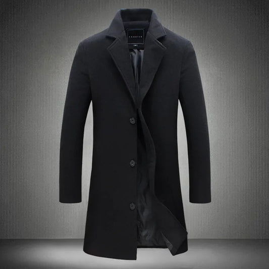 FASHION Long Single-breasted Casual Style Trench Coat - THE CLASSICS #carrollclassics