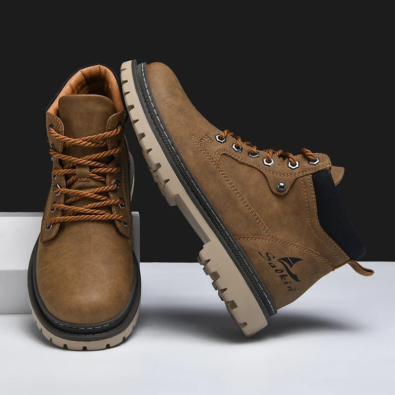 SALKIN Ankle Leather Outdoor Hiking Boots Anti Slip - THE CLASSICS #carrollclassics