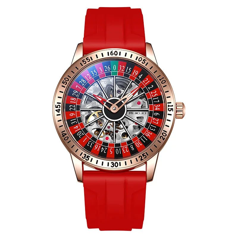 MUKUO Luxury Gambling Rotating Plate Dial Wristwatch - THE CLASSICS #carrollclassics