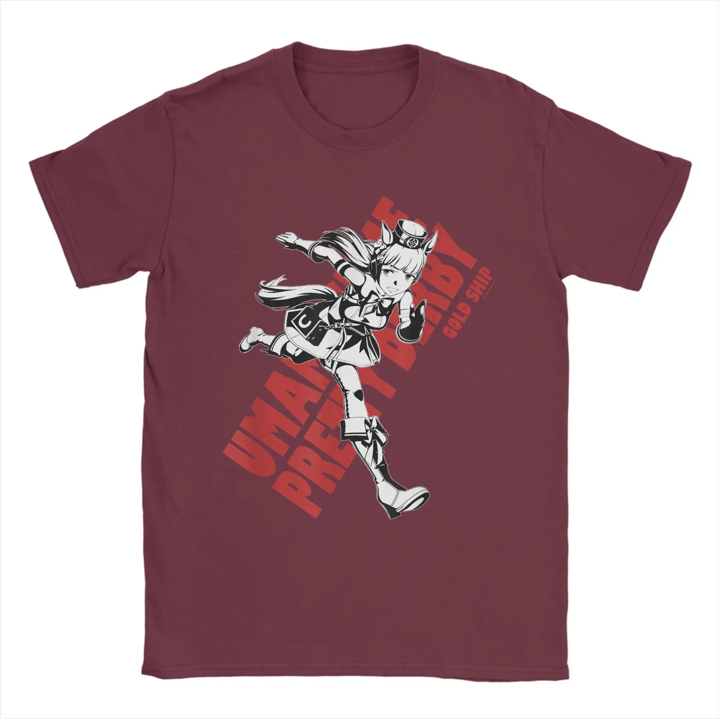 Umamusume Pretty Derby Gold Short Sleeve  T Shirt