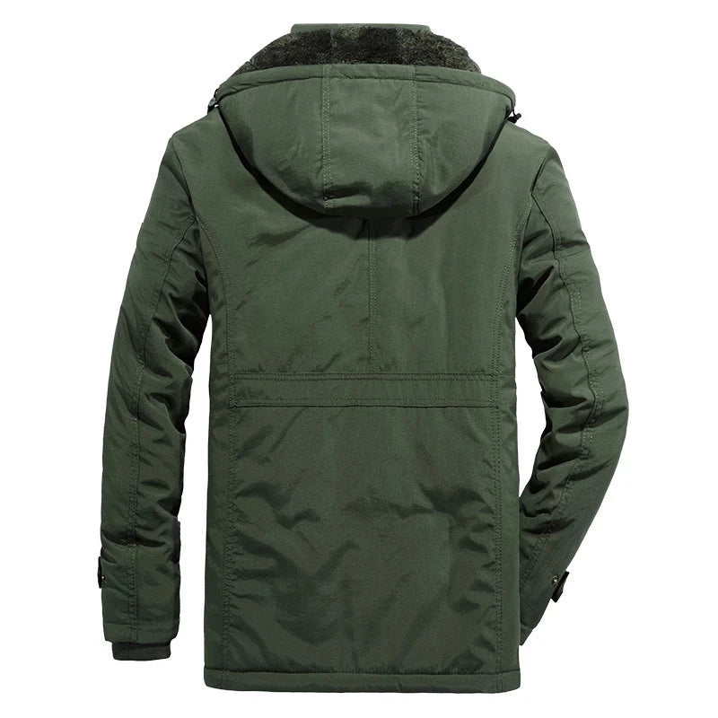 ROUGH STOCK Men's Winter Fleece Lining Outdoor Parka Coat - THE CLASSICS #carrollclassics