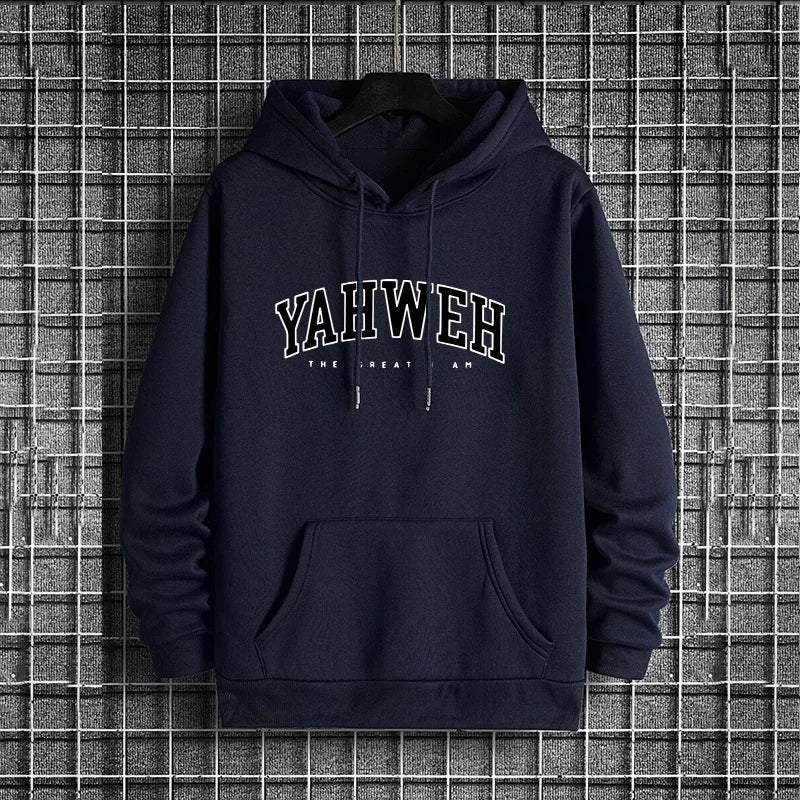 YAHWEH Hoodies The Great I'AM Urban Fashion Trendy Hooded Sweatshirt