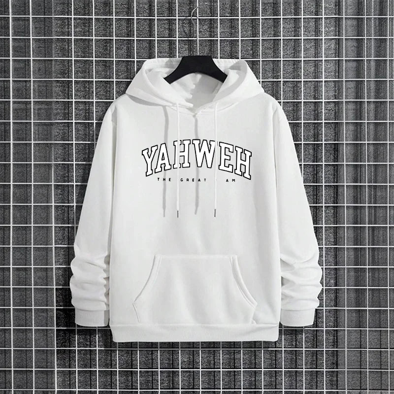 YAHWEH Hoodies The Great I'AM Urban Fashion Trendy Hooded Sweatshirt