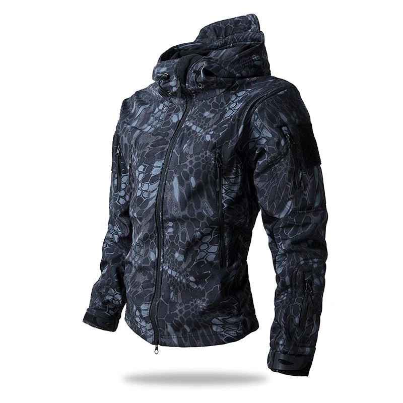 Tactical Men Waterproof Fleece Hooded Camouflage Coat - THE CLASSICS #carrollclassics
