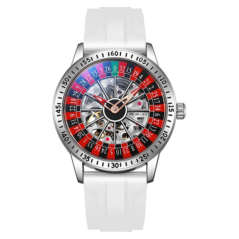 MUKUO Luxury Gambling Rotating Plate Dial Wristwatch - THE CLASSICS #carrollclassics