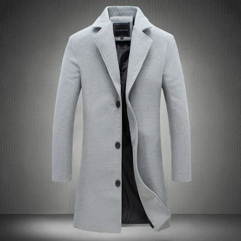 FASHION Long Single-breasted Casual Style Trench Coat - THE CLASSICS #carrollclassics