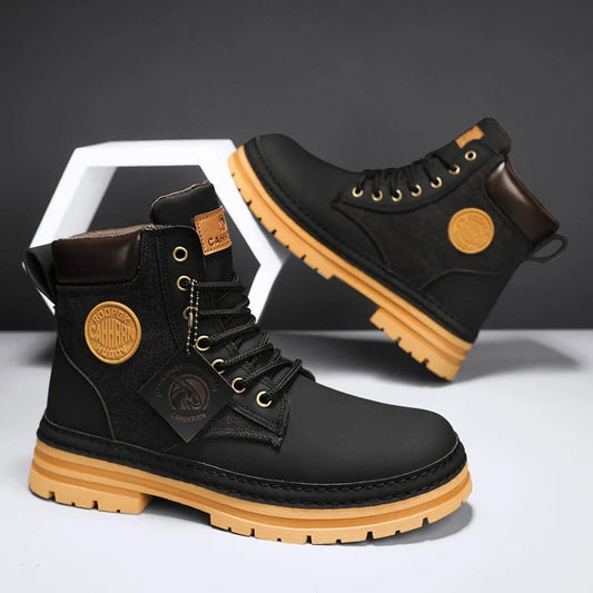 MARTIN CAHHRRN Outdoor Grain Leather Hiking Boots - THE CLASSICS #carrollclassics