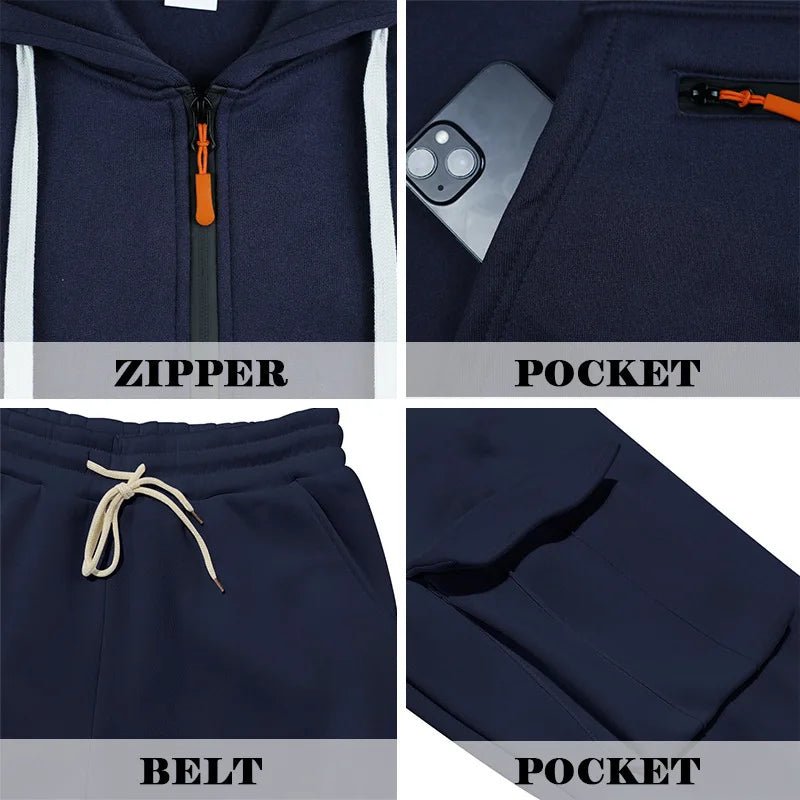 Men's 2 Piece Long Sleeve Sport Tracksuit - THE CLASSICS #carrollclassics