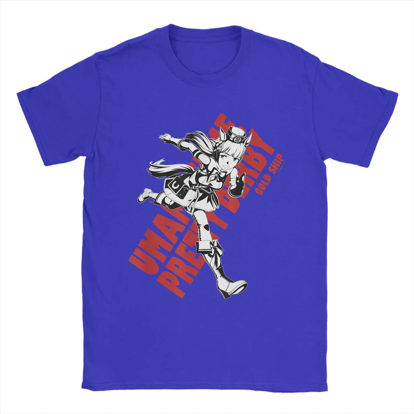 Umamusume Pretty Derby Gold Short Sleeve  T Shirt