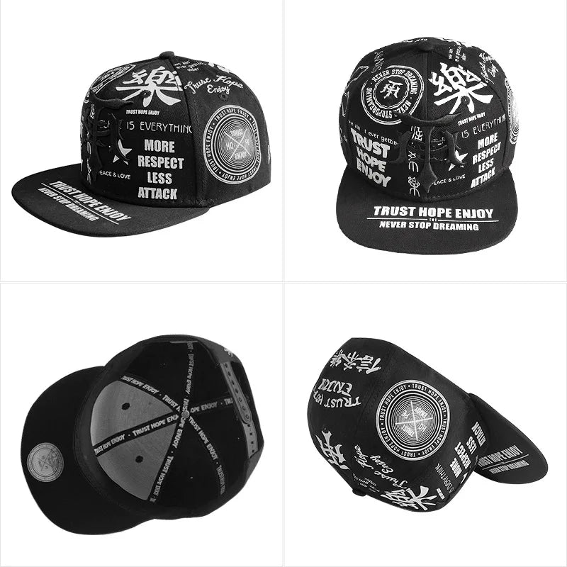 More Respect Less Attack Motivational Snapback Hat