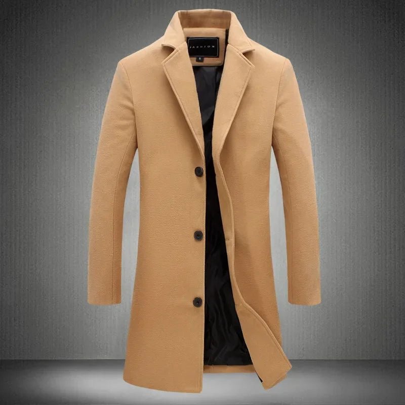 FASHION Long Single-breasted Casual Style Trench Coat - THE CLASSICS #carrollclassics