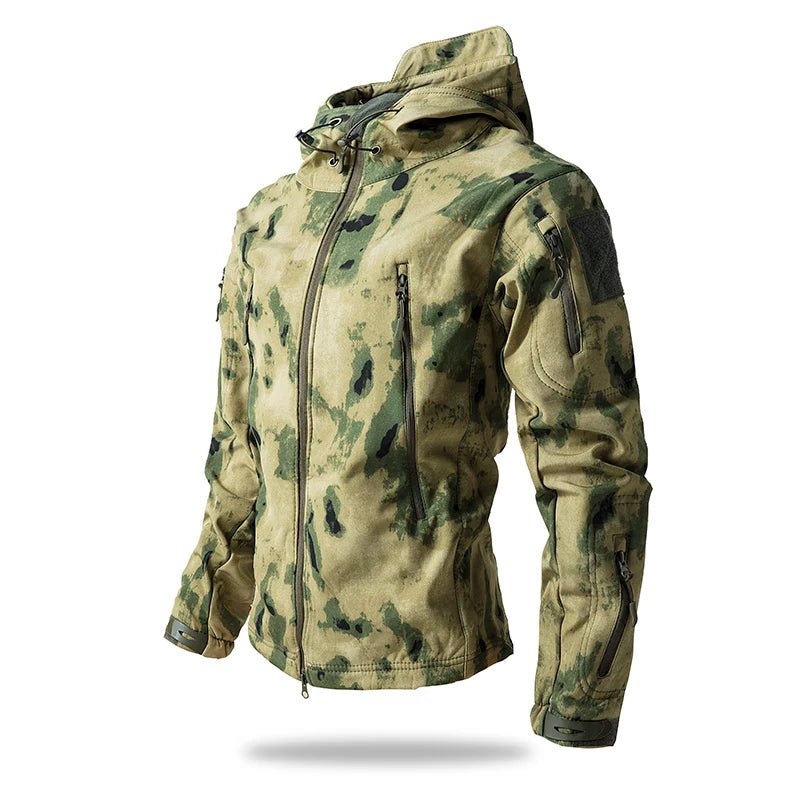Tactical Men Waterproof Fleece Hooded Camouflage Coat - THE CLASSICS #carrollclassics