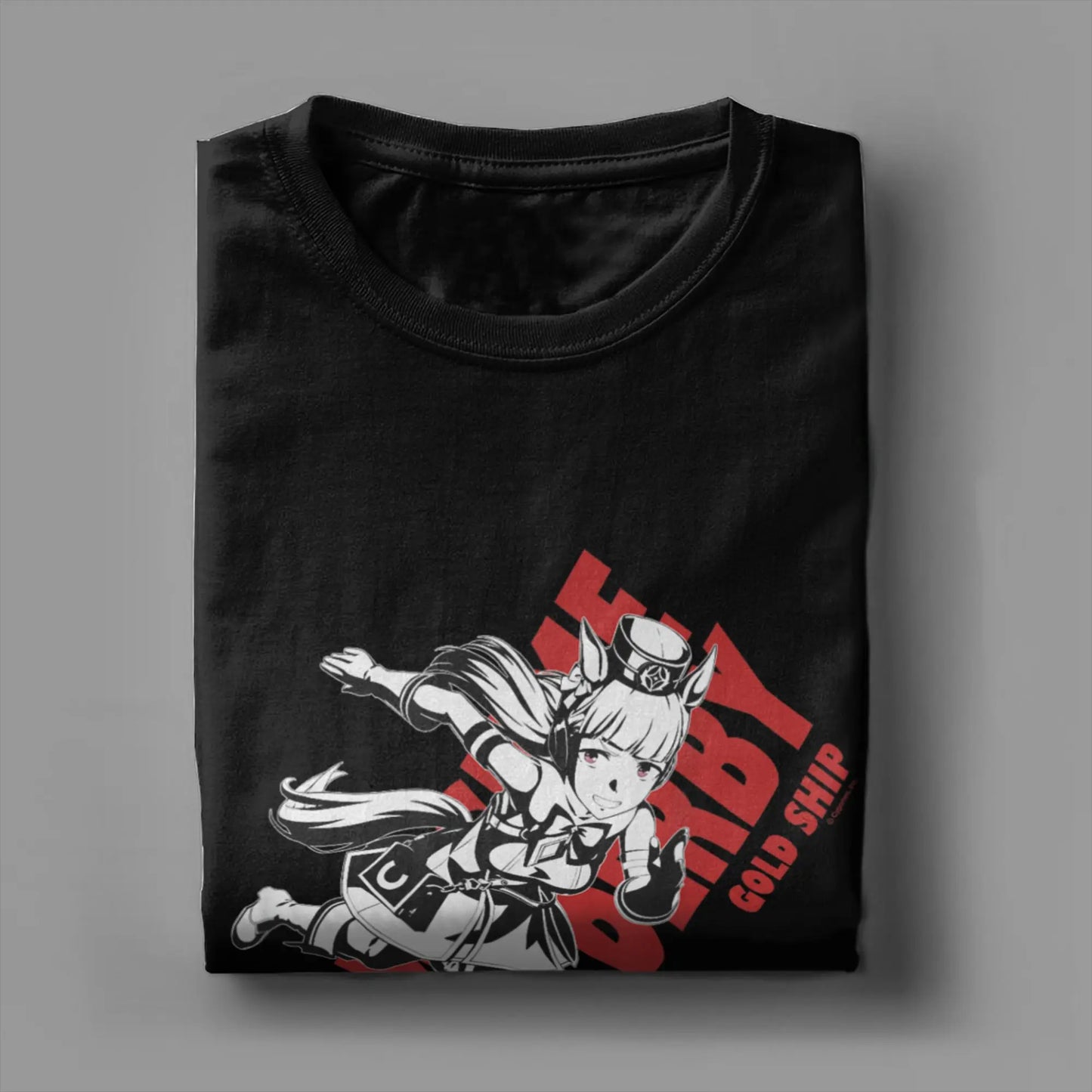Umamusume Pretty Derby Gold Short Sleeve  T Shirt
