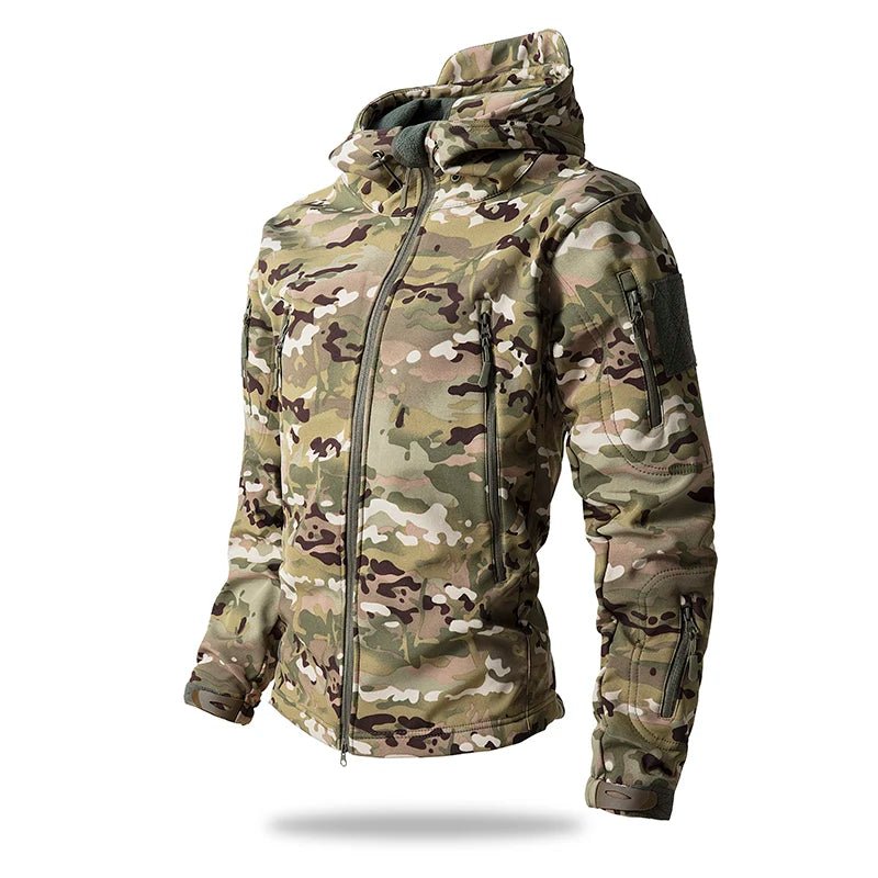 Tactical Men Waterproof Fleece Hooded Camouflage Coat - THE CLASSICS #carrollclassics