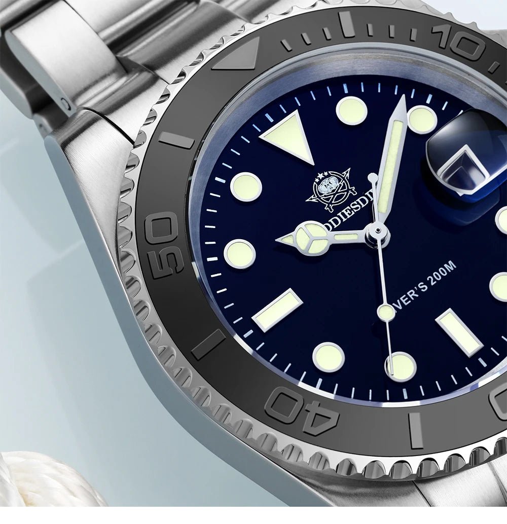 ADDIESDIVE Luxurious Men's Analog Quartz Waterproof Stainless Steel Watches - THE CLASSICS #carrollclassics