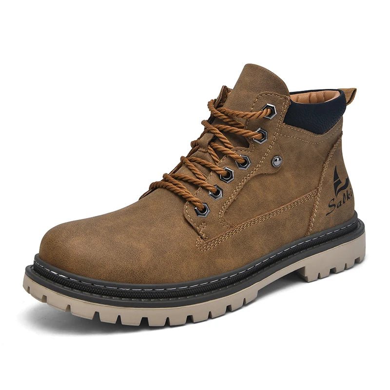 SALKIN Ankle Leather Outdoor Hiking Boots Anti Slip - THE CLASSICS #carrollclassics