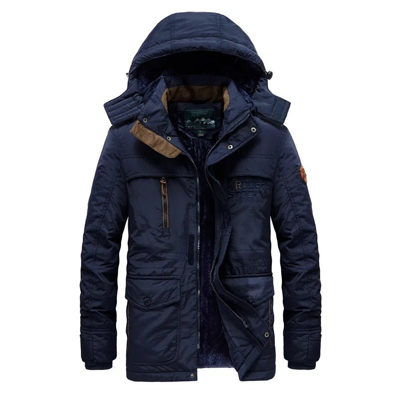 ROUGH STOCK Men's Winter Fleece Lining Outdoor Parka Coat - THE CLASSICS #carrollclassics