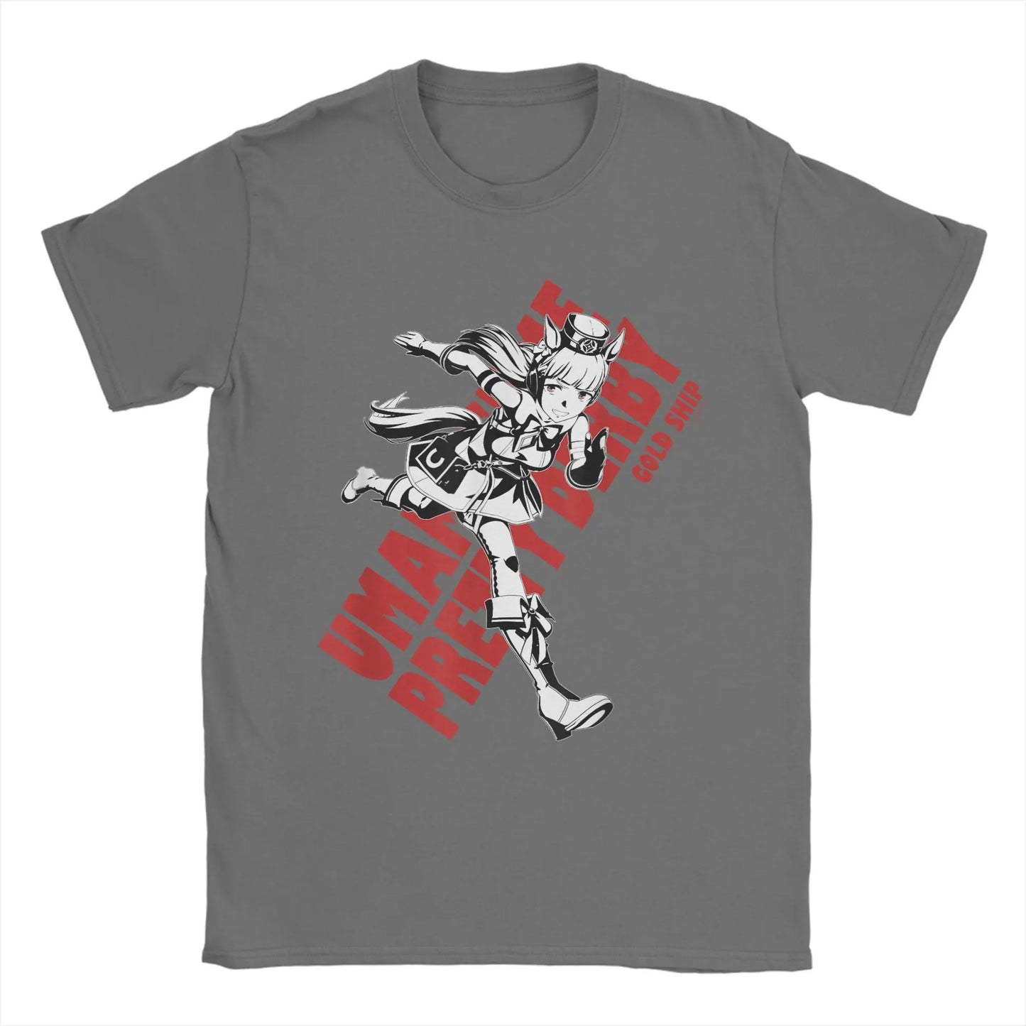 Umamusume Pretty Derby Gold Short Sleeve  T Shirt