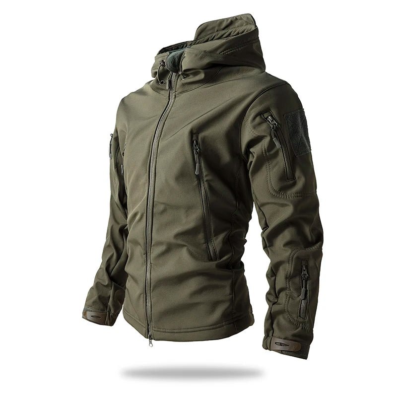 Tactical Men Waterproof Fleece Hooded Camouflage Coat - THE CLASSICS #carrollclassics