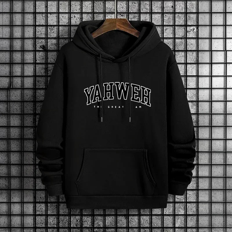 YAHWEH Hoodies The Great I'AM Urban Fashion Trendy Hooded Sweatshirt